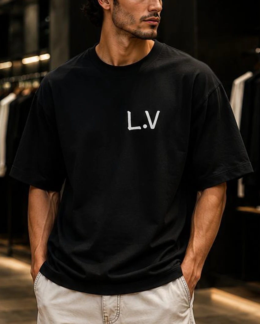 87 تیشرت LV نخی تابستانه - تصویر 1