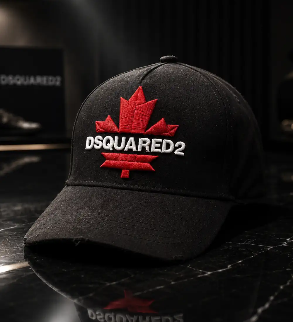 Untitled÷1122 کلاه مردانه DSQUARED 2 مشکی - تصویر 1