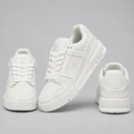 کتونی مردانه LV فول سفید مستر کوالیتی LV ARCH LIGHT SNEAKER